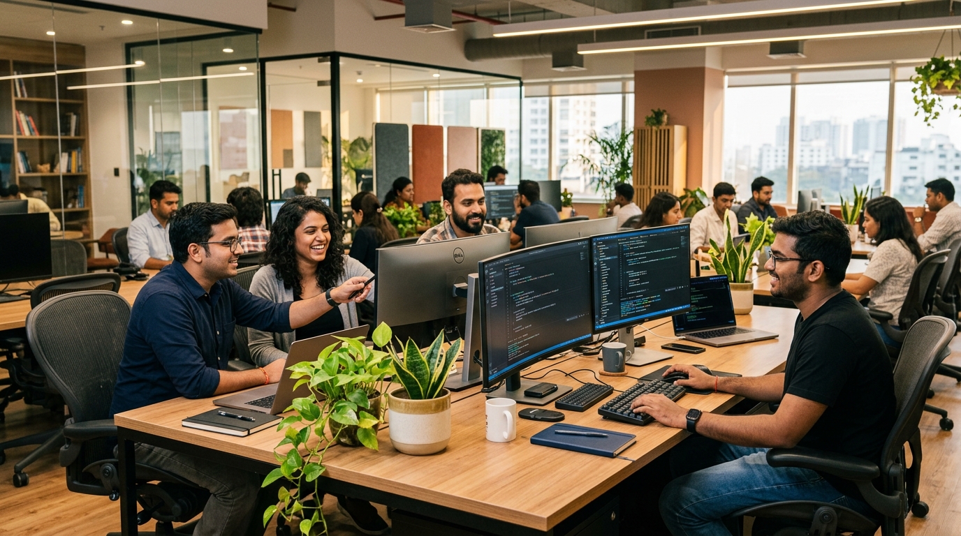 Our Software Workspace & Team